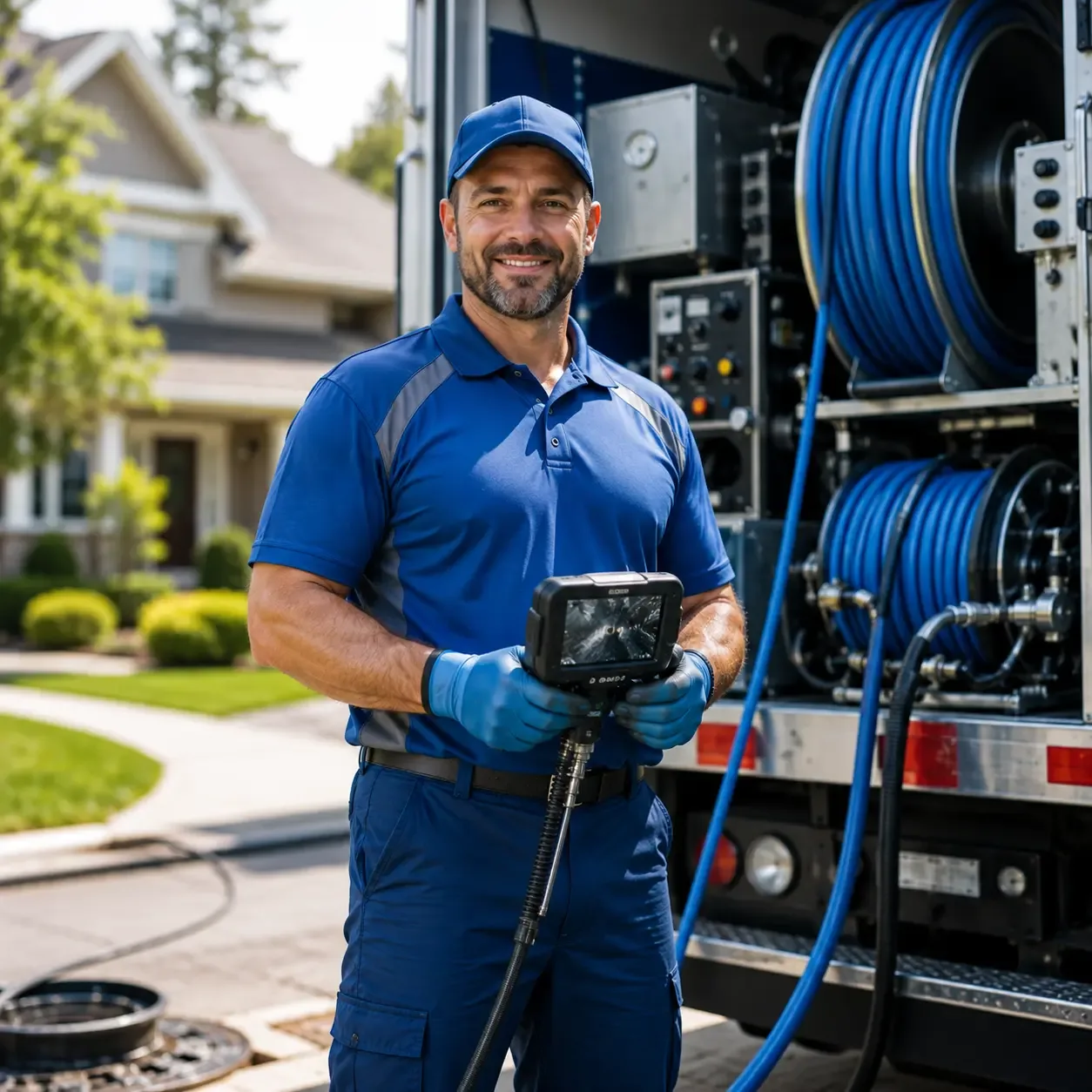 Local outdoor drain cleaning specialists in Leslie, WV